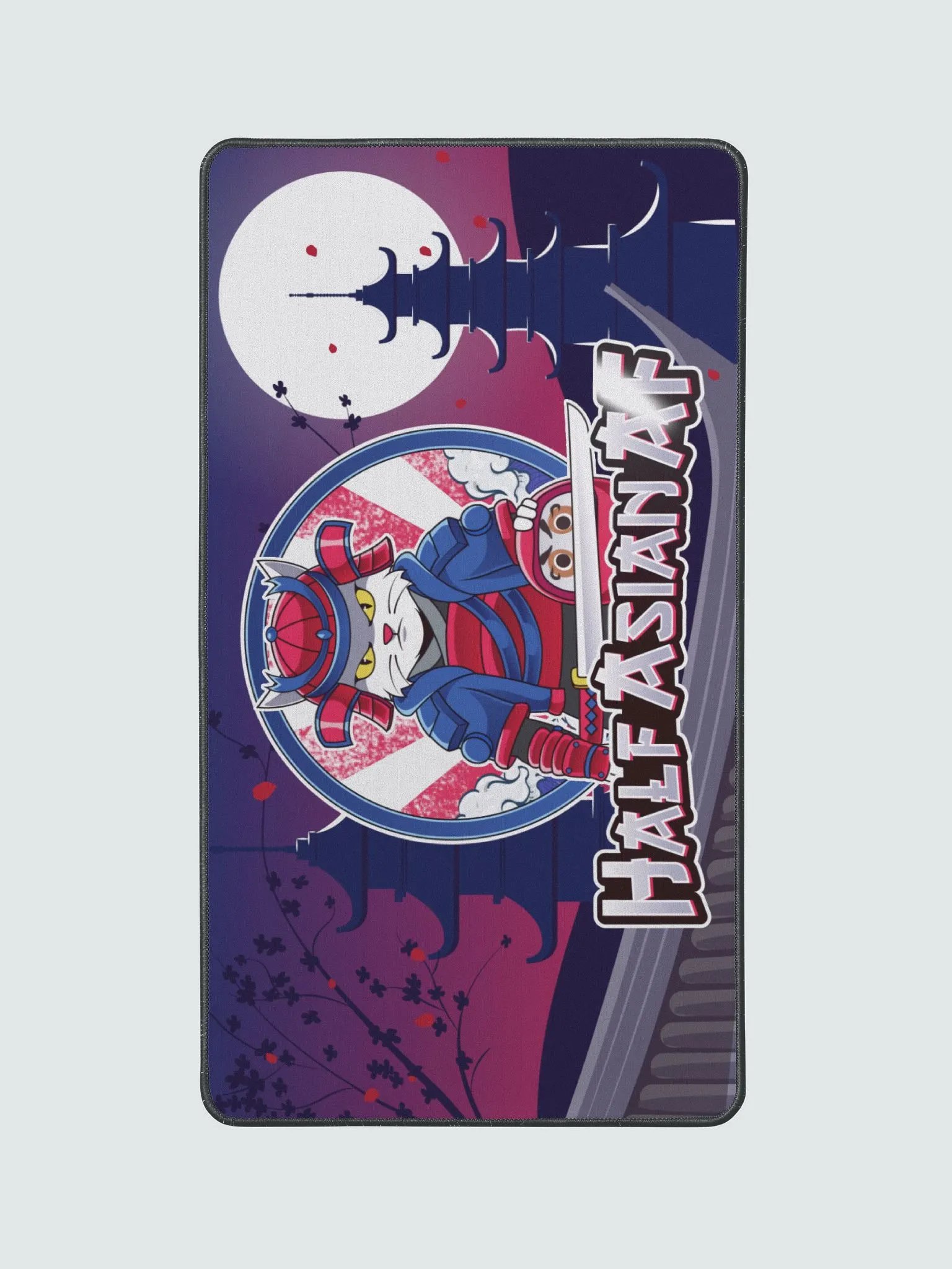 HalfAsianAF Desk Mat product image (2)