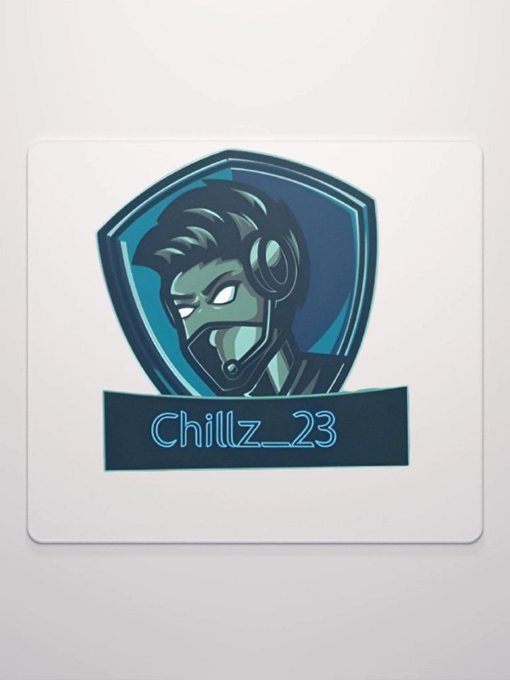 Chillz_23 Logo Gaming Mouse Pad product image (2)