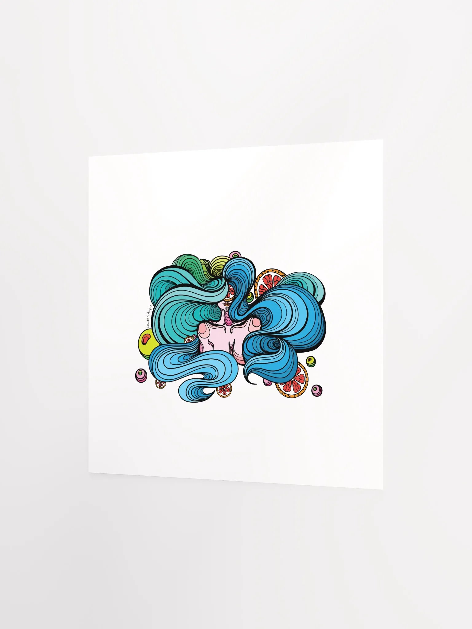 "The Blue Maiden" Print product image (10)