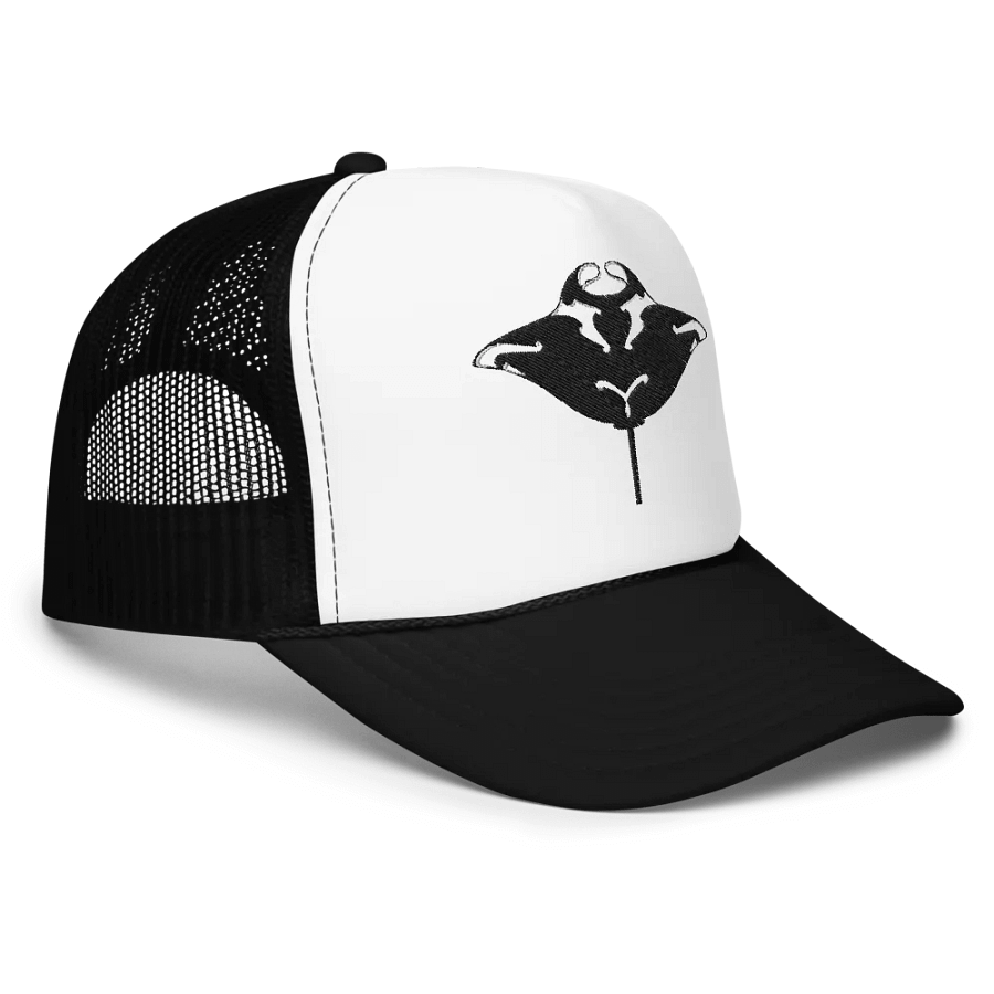 Manta Trucker Cap - Black Logo product image (3)