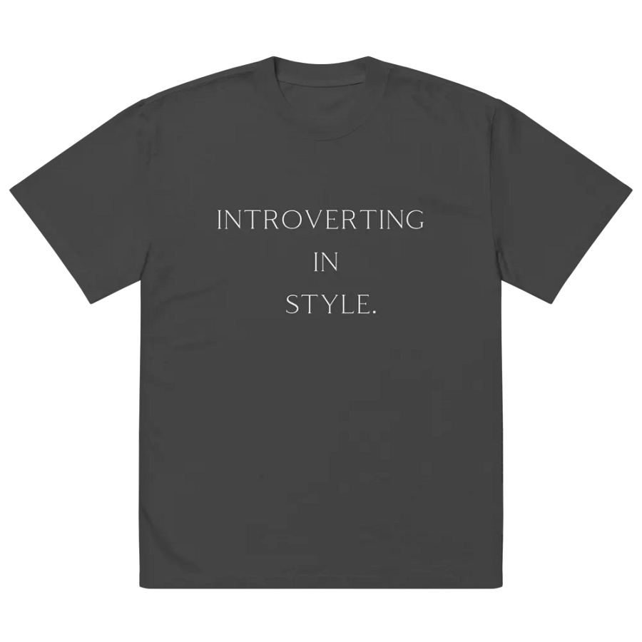 Nostalgic Introverting Oversized Tee product image (2)
