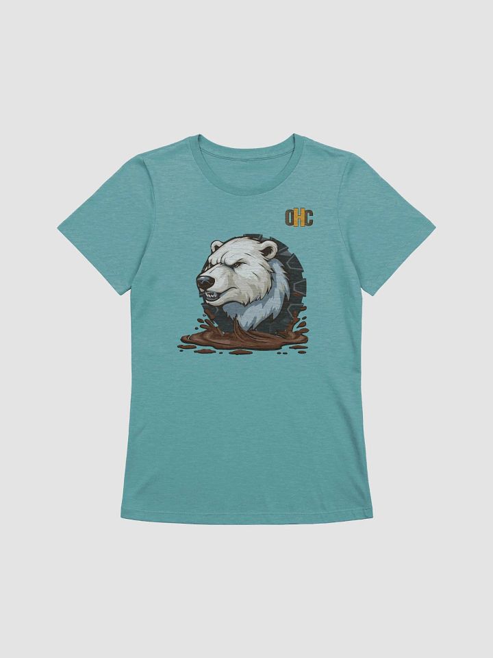 The Frostbite Bruiser - Bear - Bella+Canvas Women's Supersoft Relaxed-fit T-Shirt product image (3)