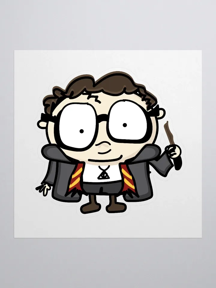 Harry The Wizard Sticker product image (3)