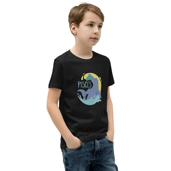 Youth Pisces Dino T-Shirt product image (6)