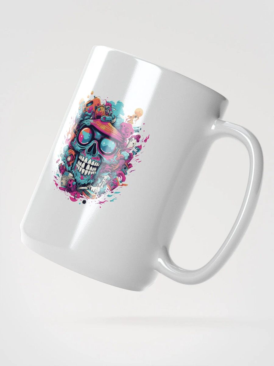 Skull graphic art design Mug product image (2)