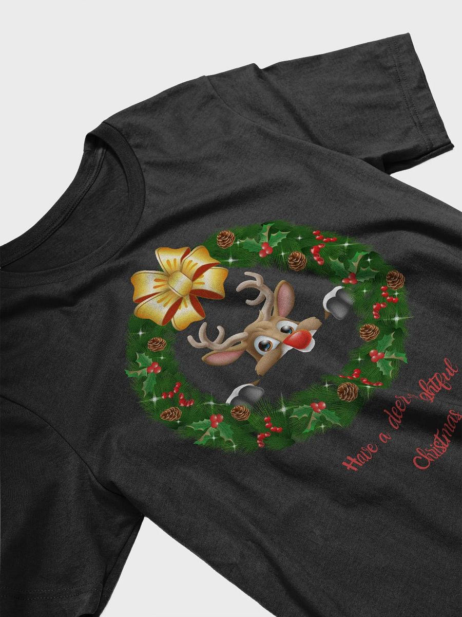 Festive Reindeer Christmas T-Shirt product image (2)