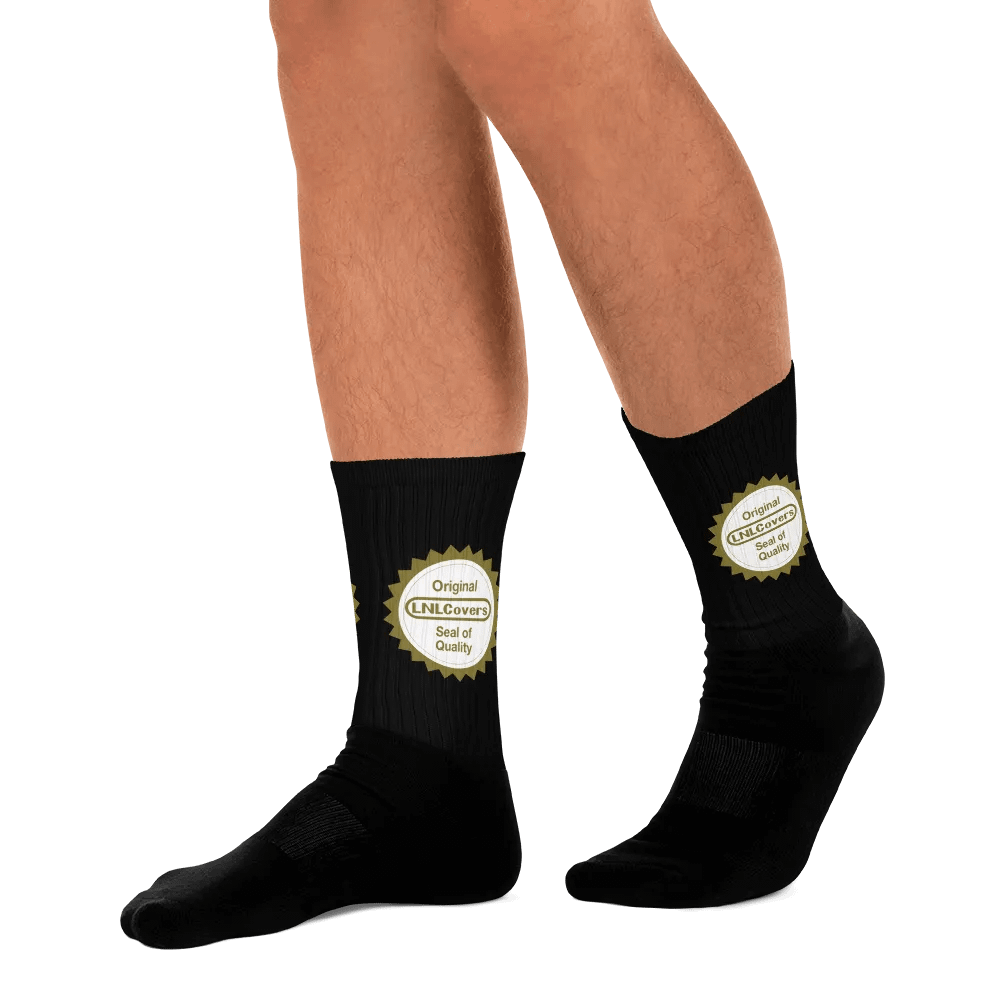LNLCovers Seal of Quality - Black Socks product image (10)