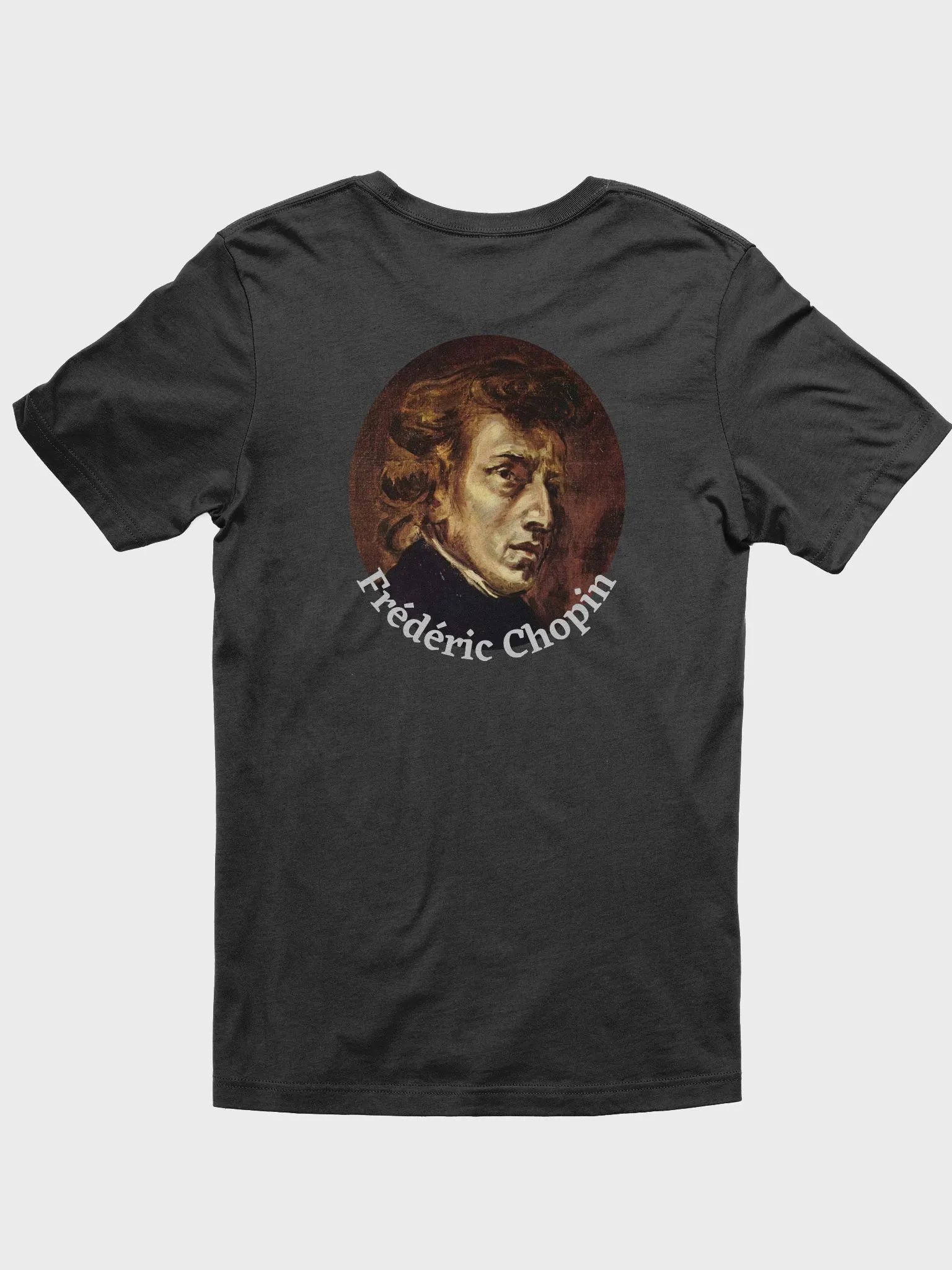Frédéric Chopin - Classic Oil Painting | T-Shirt (Backprint) product image (7)