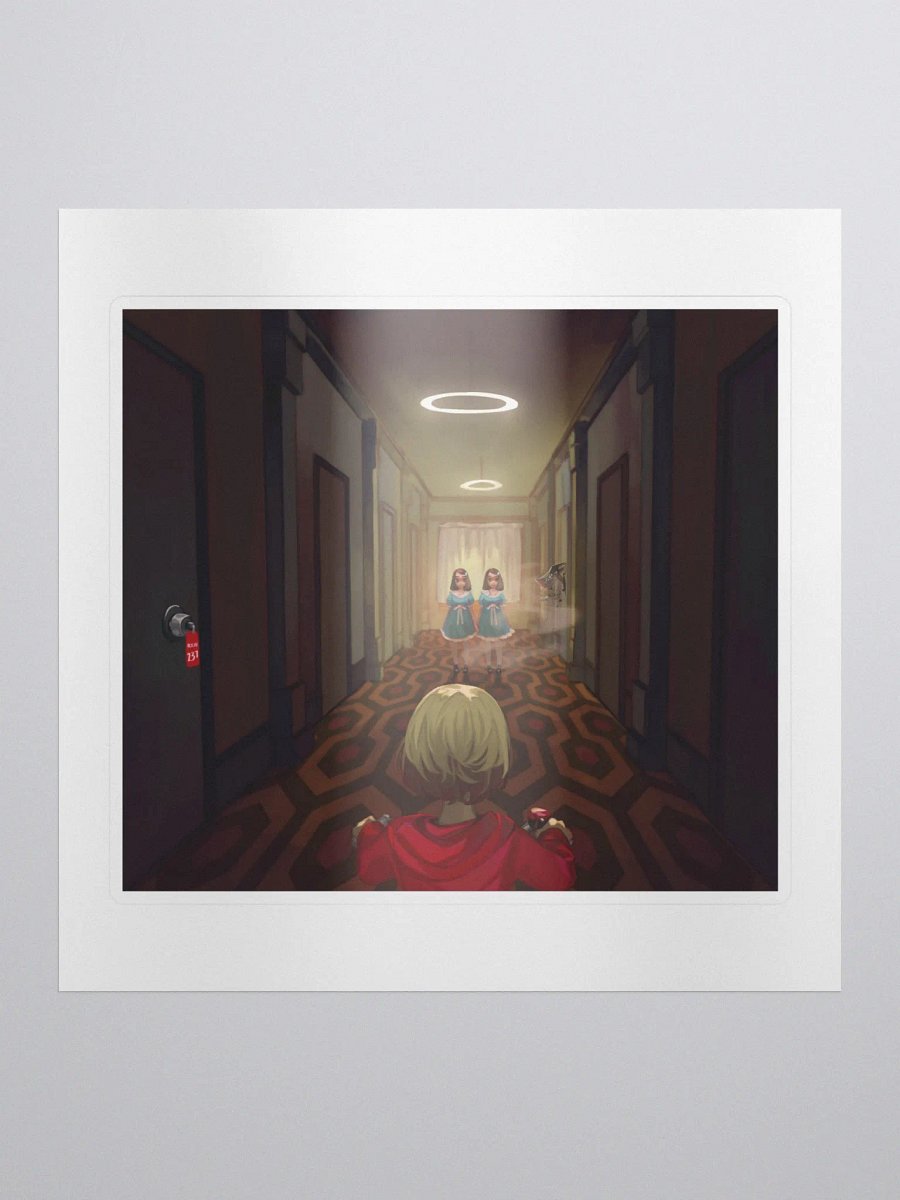Haunted Hallway Sticker product image (1)