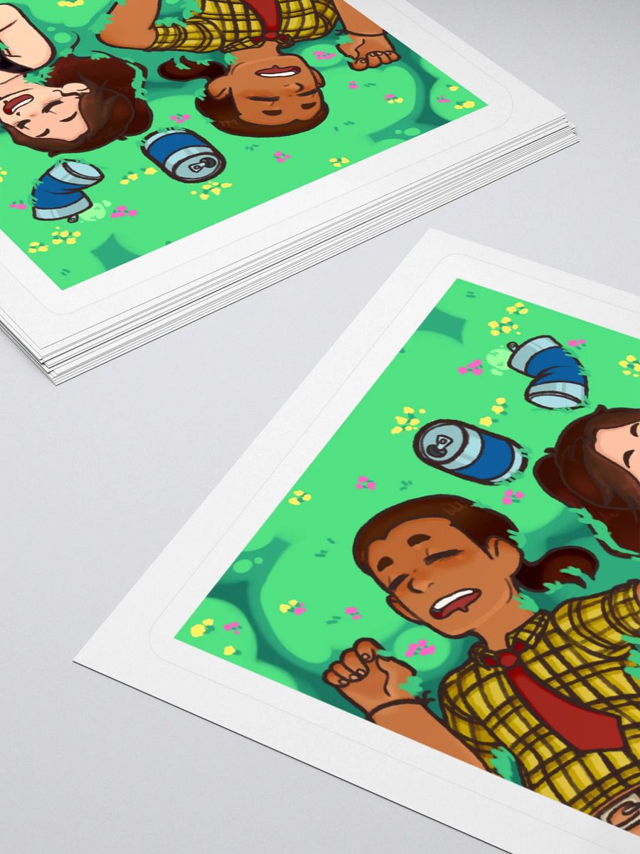 “Moment Before the Rot” – Crow + Layla Kisscut Sticker product image (4)