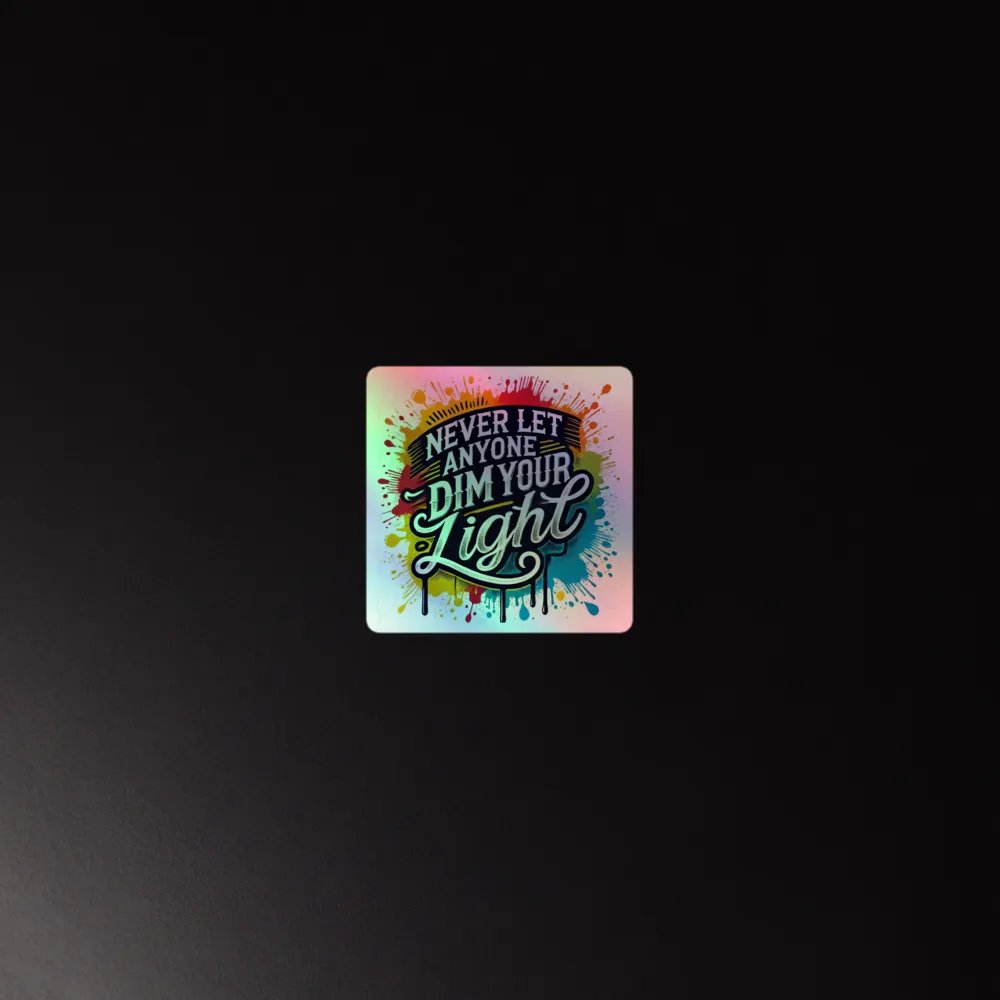 Radiant Resilience Holographic Sticker Set product image (4)