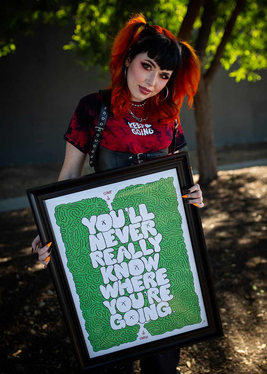 LIFE'S A MAZE - POSTER product image (1)
