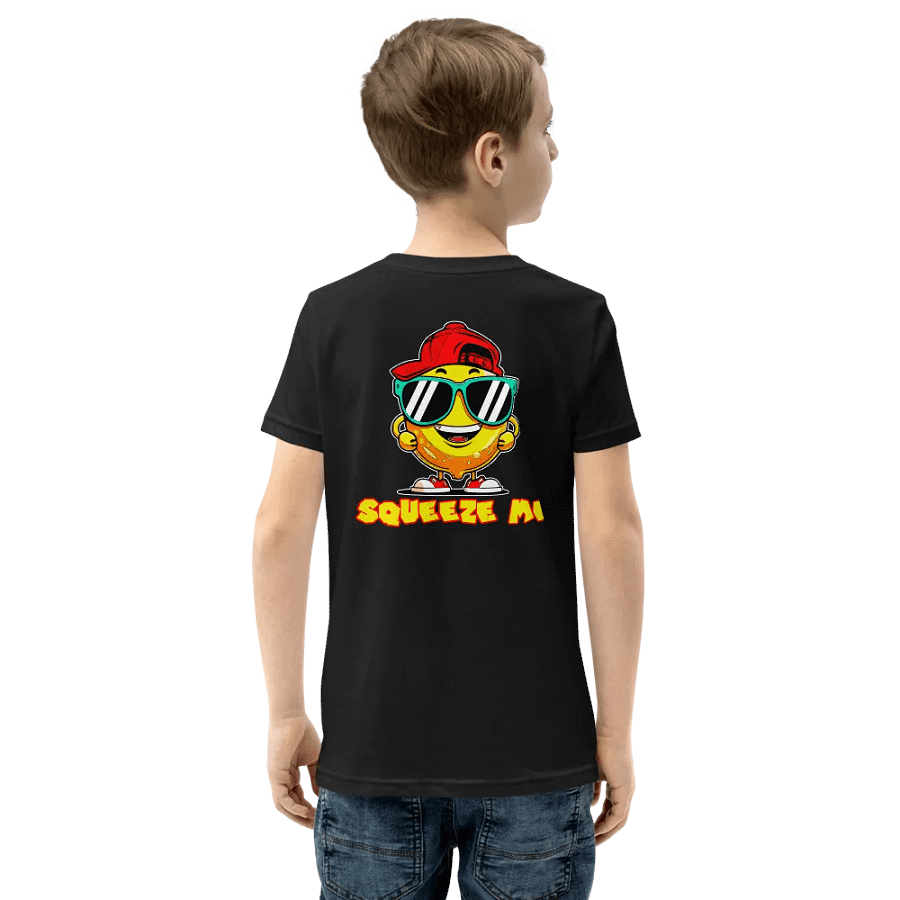 The Lemonade Dealer Kid's Black T-Shirt product image (2)