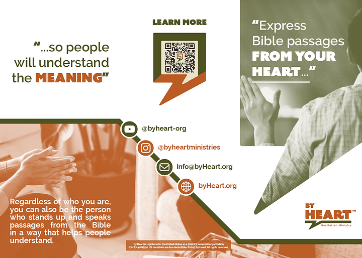 By Heart Brochure - English product image (1)