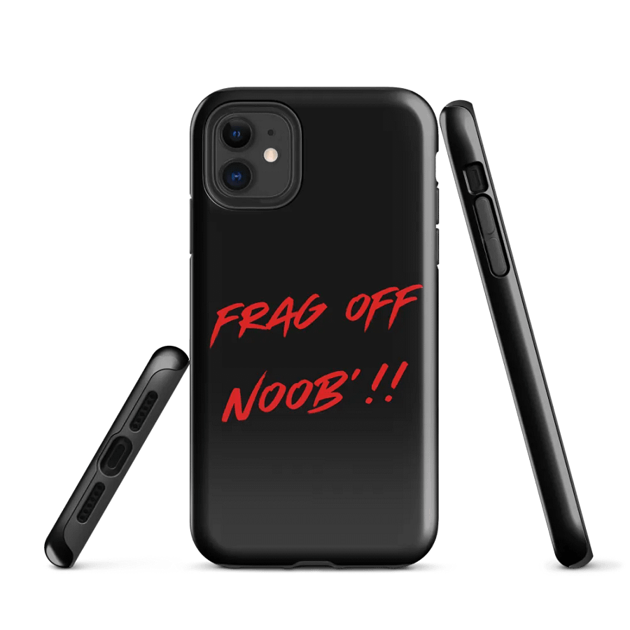 Frag Off Noob iPhone® Tough Case product image (1)