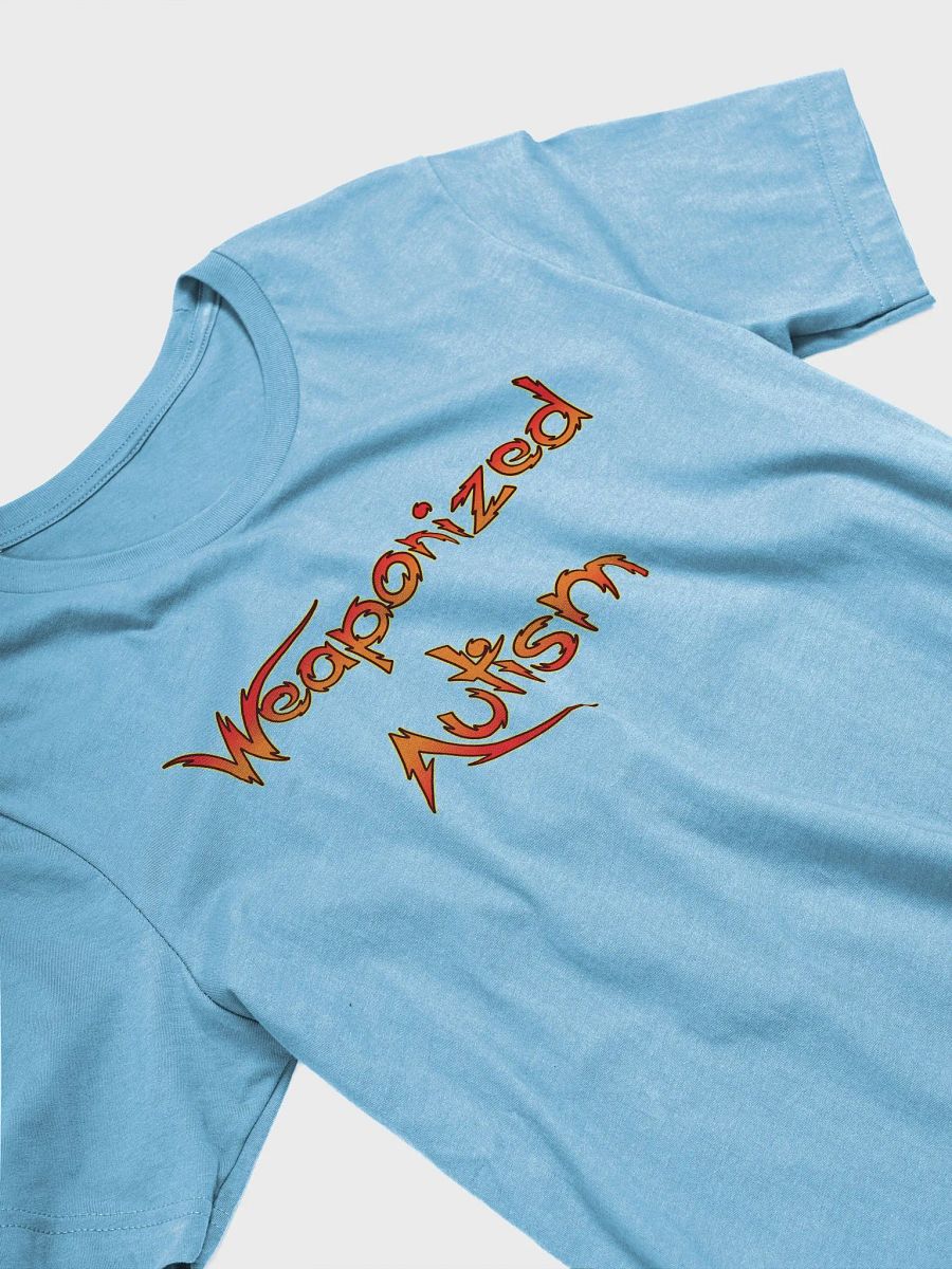 Weaponized Autism (Red Text) Straight-Sided T-Shirt product image (73)