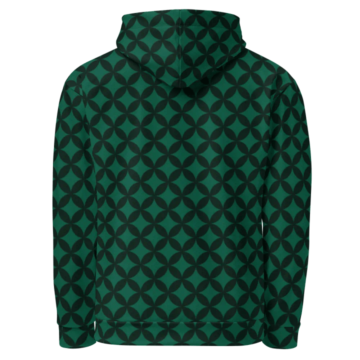 Geometric Grid Unisex Hoodie product image (2)