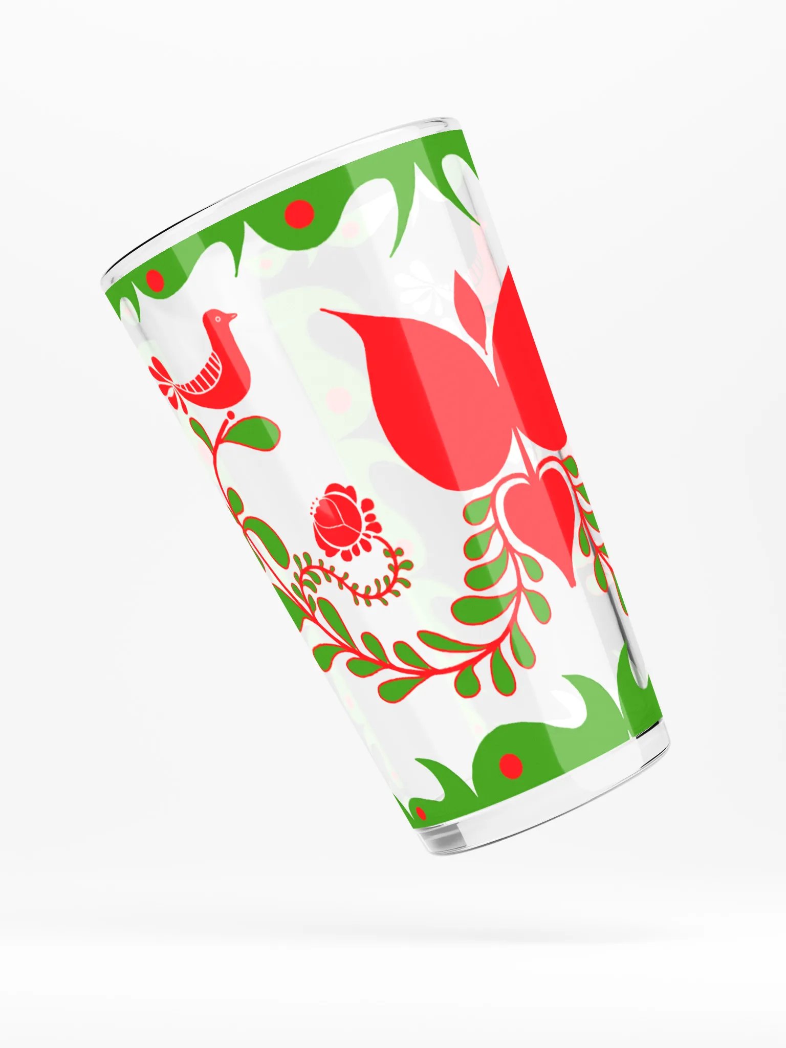 Hungarian Floral Glassware Design product image (4)