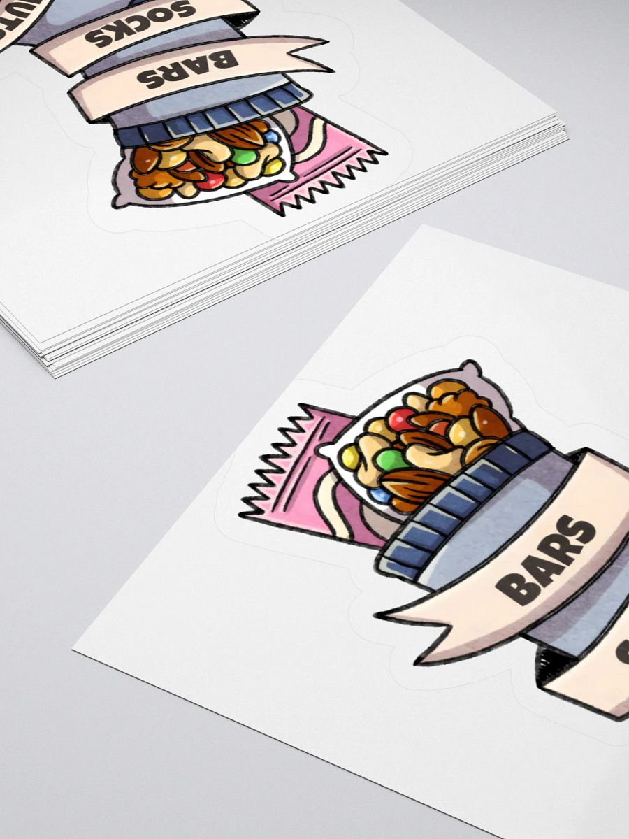 Bars, Socks & Nuts Sticker product image (7)