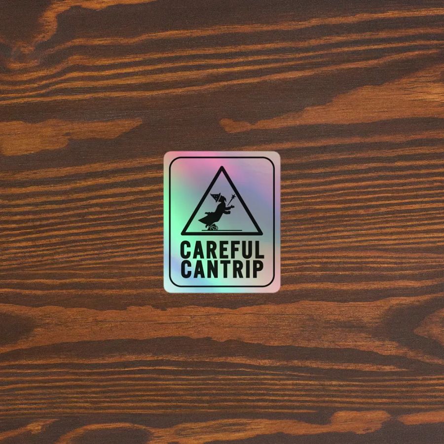 Holographic CC Logo Sticker product image (5)