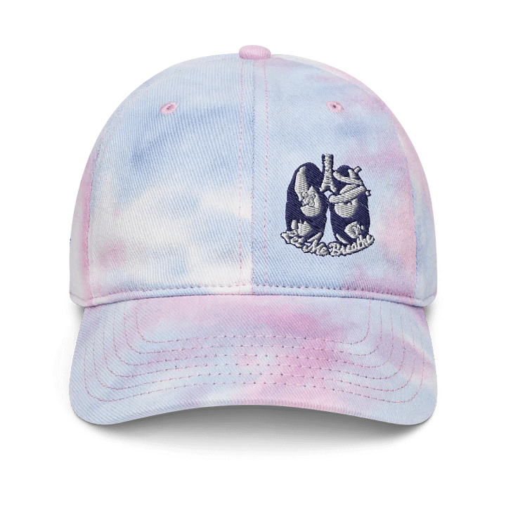 Let me Breathe Tie-Dye Lung Graphic Cap product image (6)