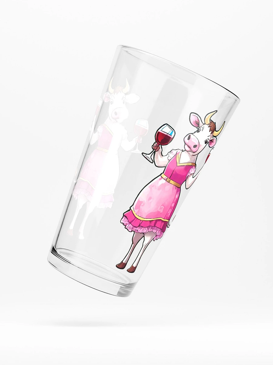 Wine Cow Shaker Pint Glass product image (5)
