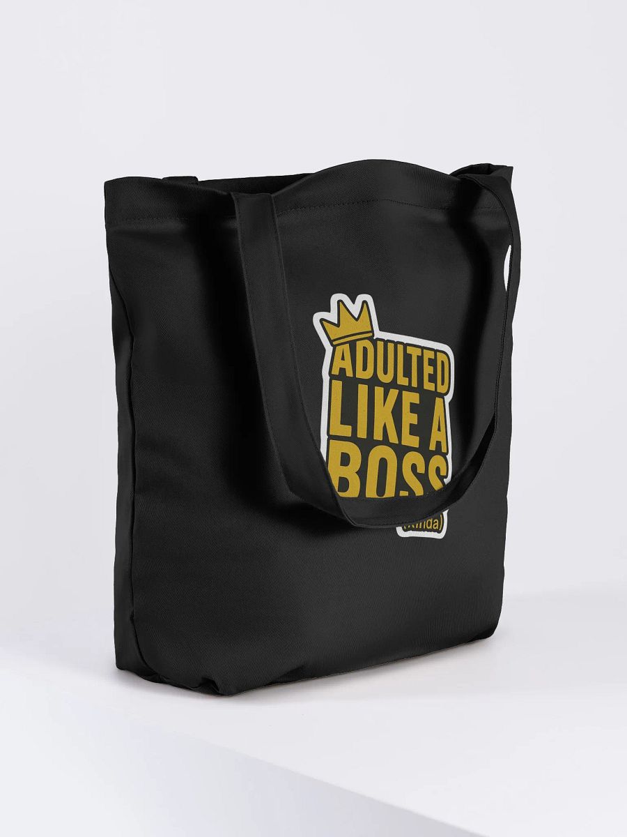 Adulted Like a Boss (Kinda) Eco Tote product image (4)