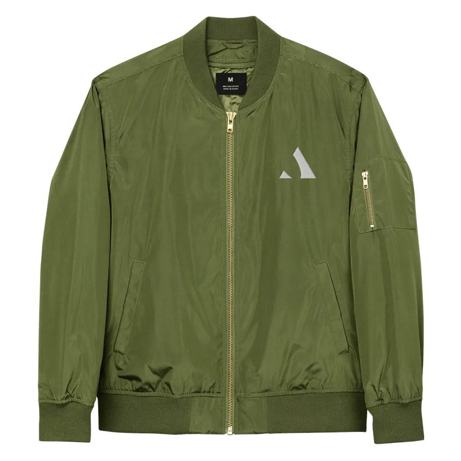 Minimalist Geometric Bomber Jacket product image (34)