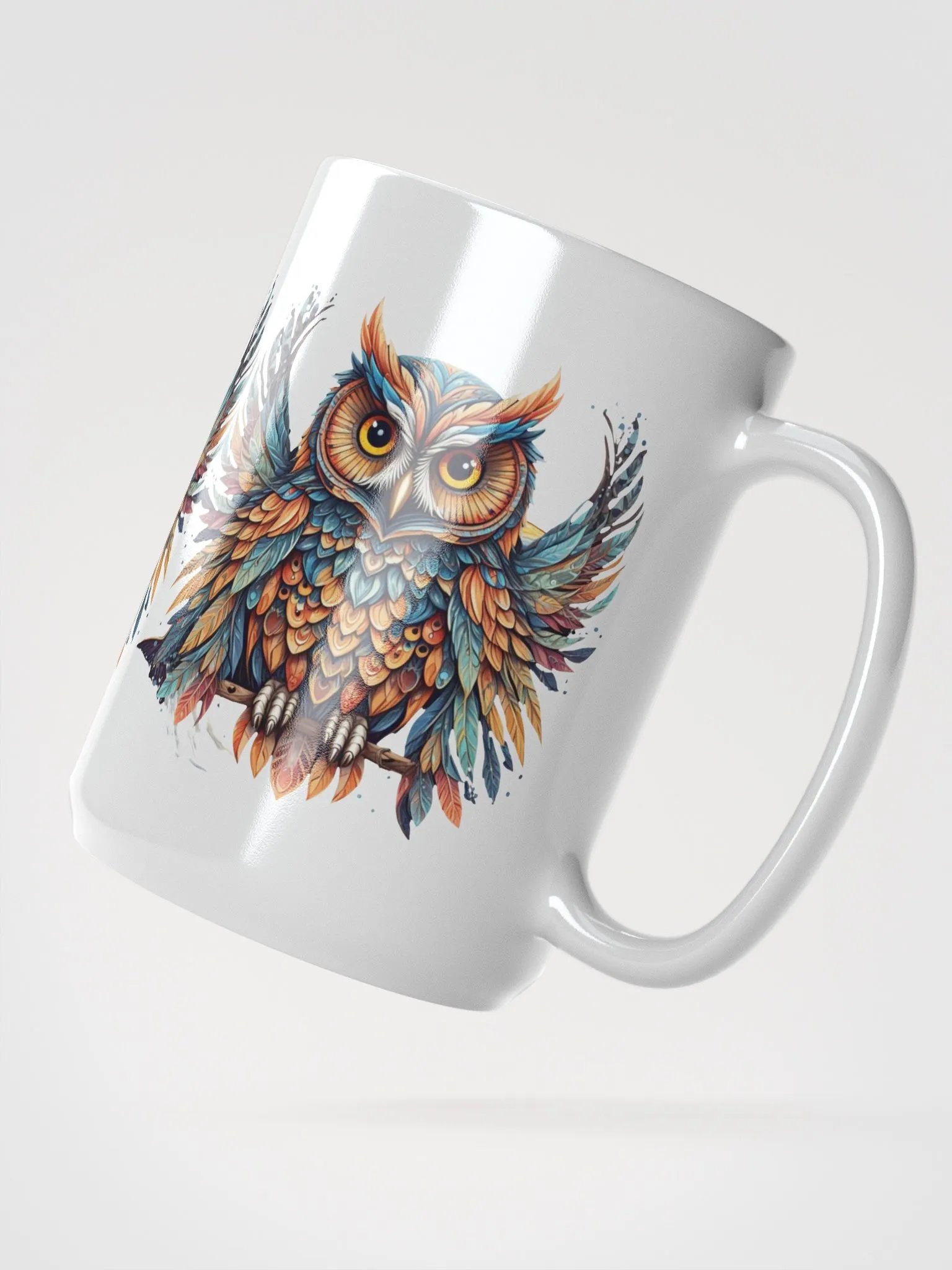 Vibrant Owl Eyes Mug product image (4)