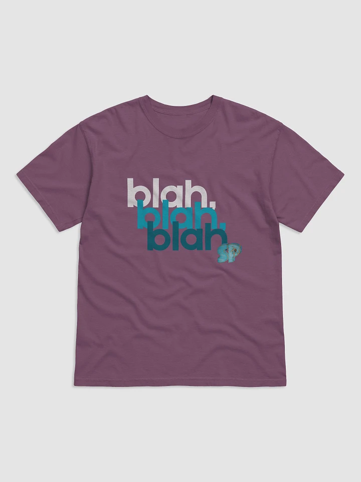 Blah blah blah Heavyweight T-shirt product image (7)