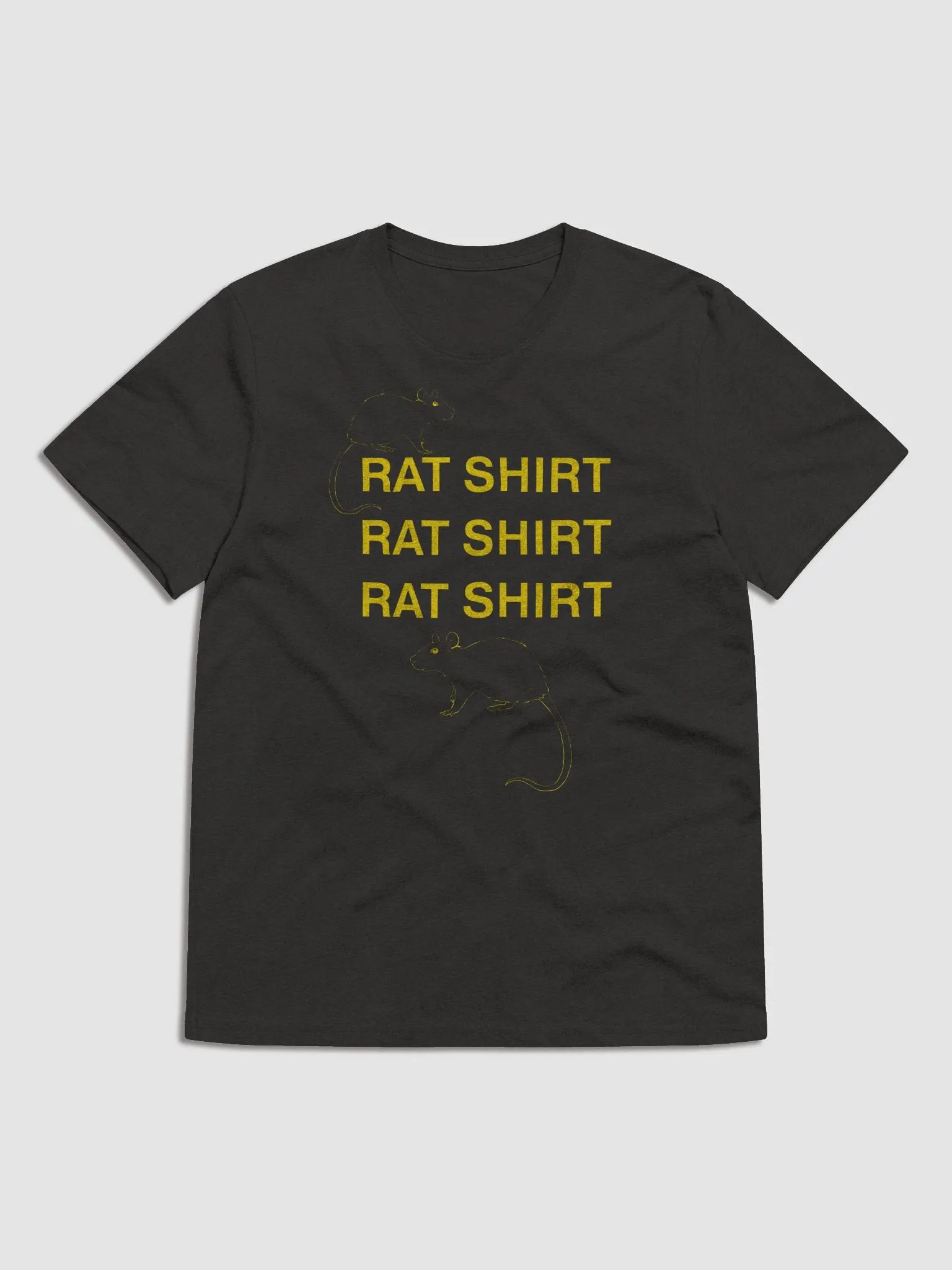 Rat Shirt ft. Rats 100% recycled unisex t-shirt product image (2)