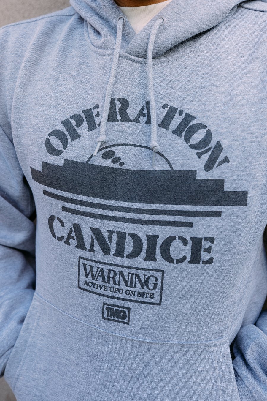 Area 69 Grey Hoodie product image (3)