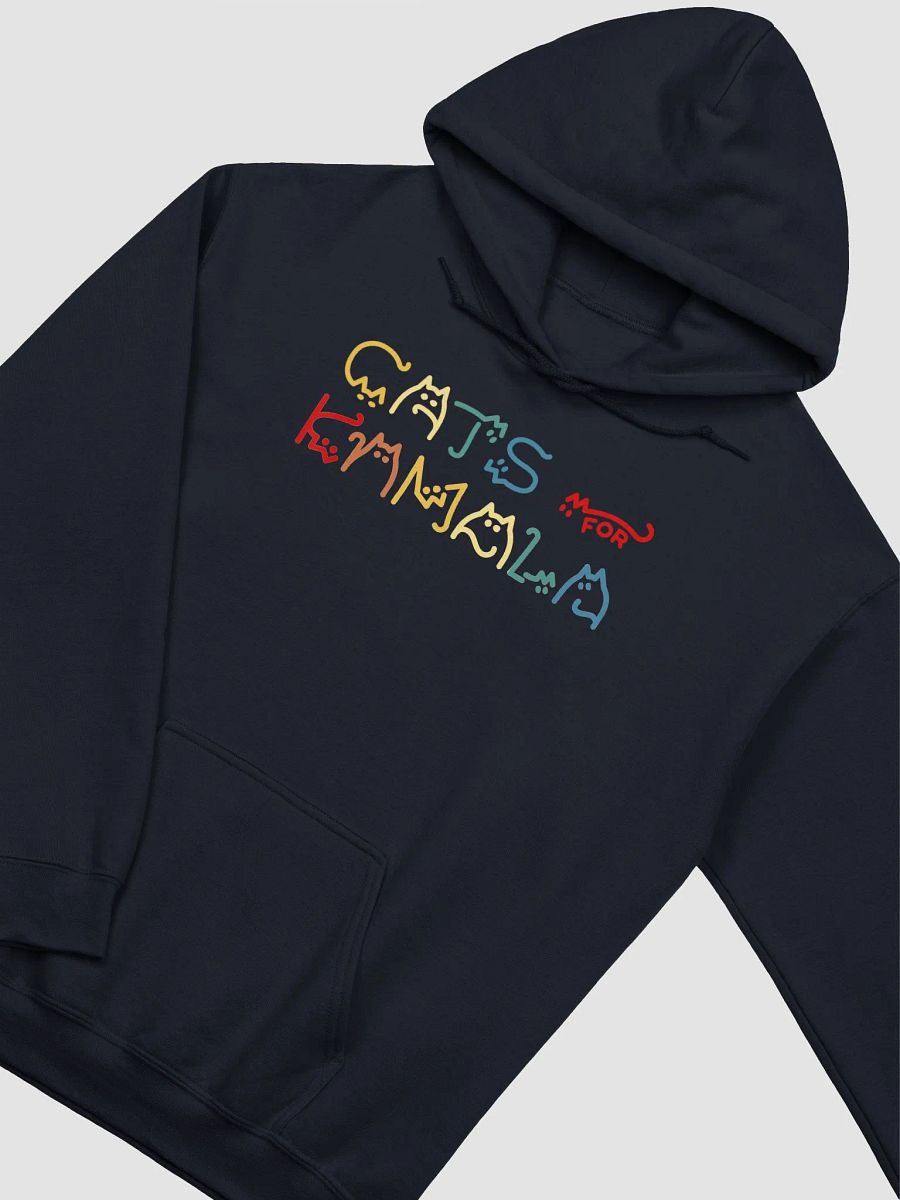 CATS FOR KAMALA UNISEX HOODIE product image (3)