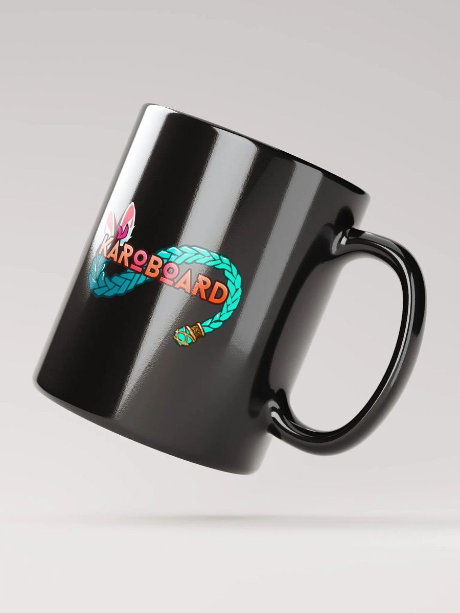 Karo Rave Black Glossy Mug product image (5)