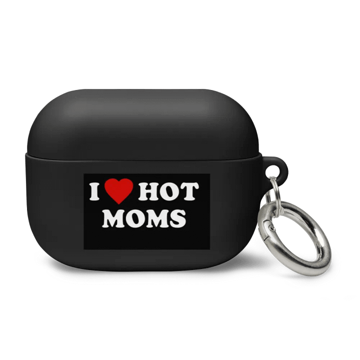 I <3 Hot Moms AirPods Case product image (2)