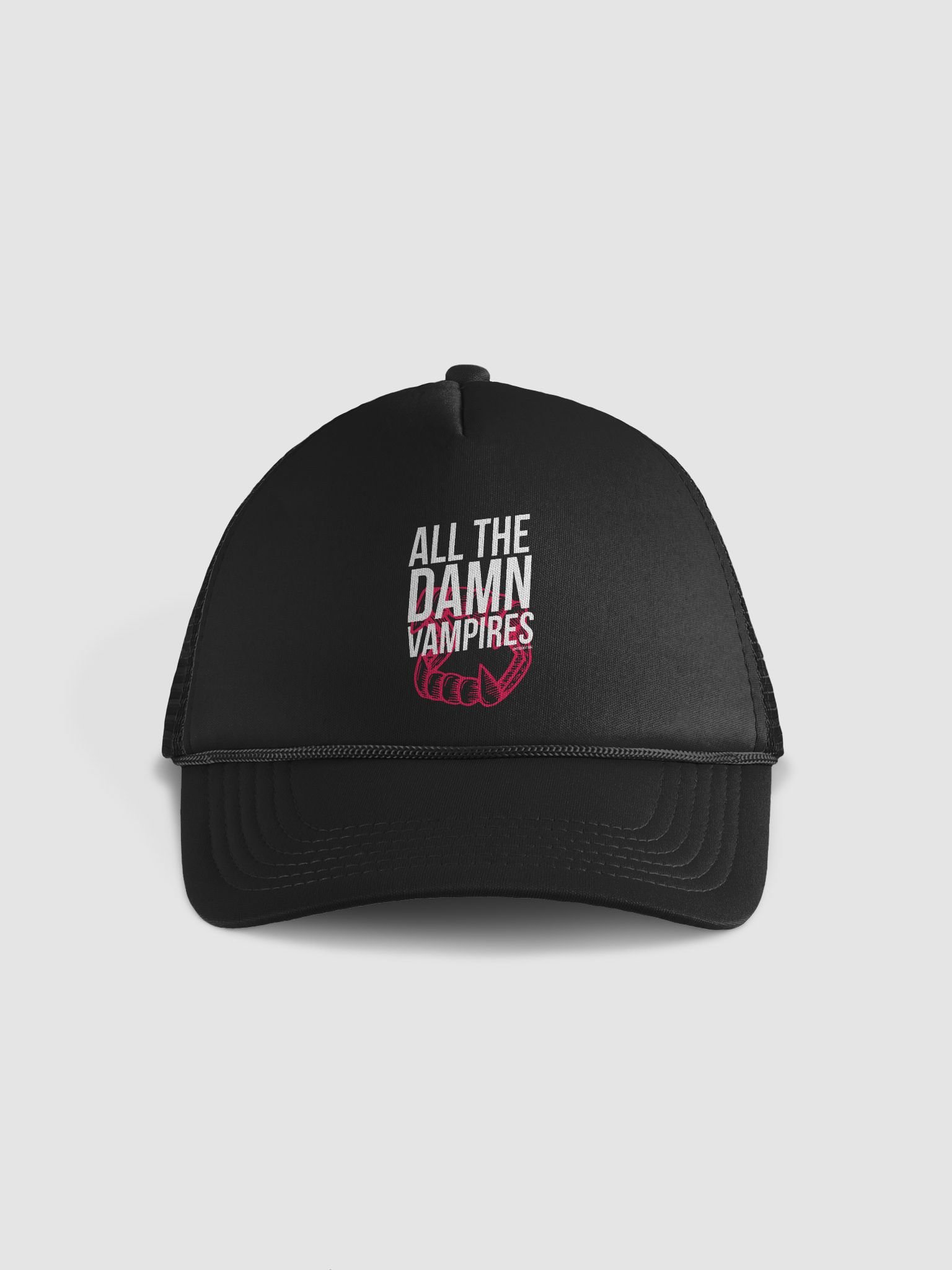 FUTILE DEVICE: ALL THE DAMN VAMPIRES (TRUCKER HAT) product image (1)