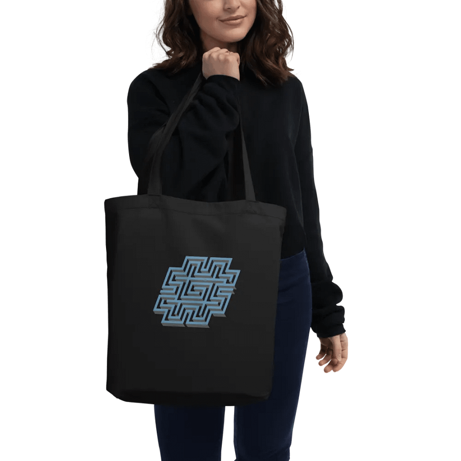 Hashtag Maze Eco-Friendly Tote Bag product image (2)