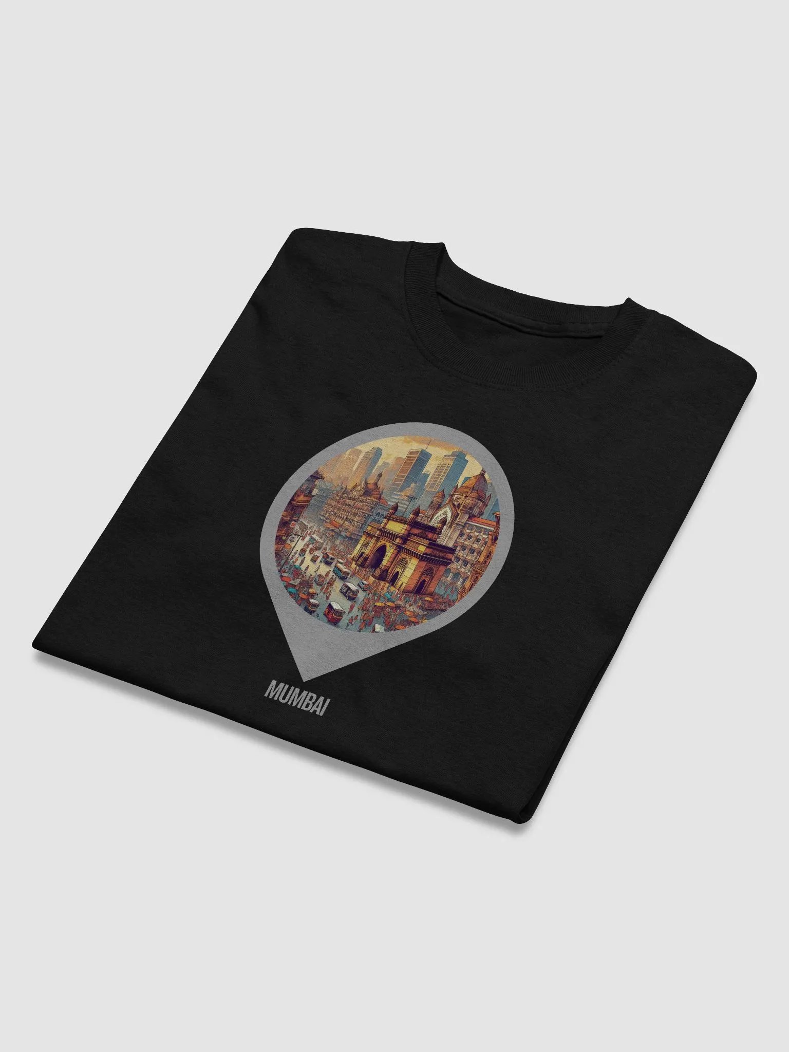 Urban Majesty T-Shirt | Ai Design mumbai city product image (33)