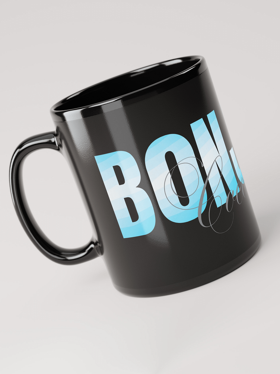 Mug Noir Bonjour Cocooning - Cadeau Mug Message Positif product image (3)