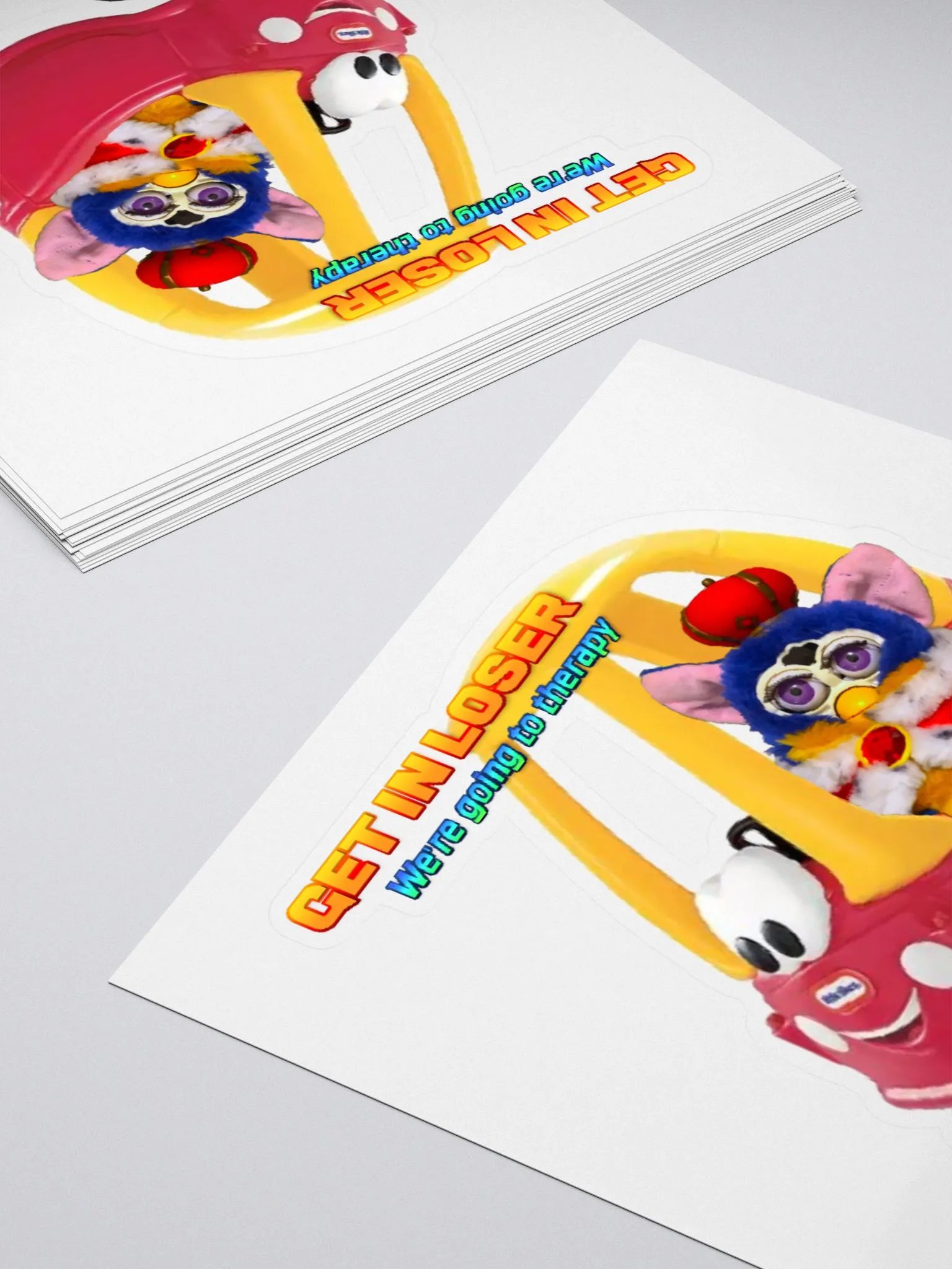 Get In Loser Sticker product image (11)