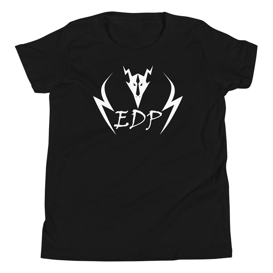 EDP Logo [White] (Kids T-Shirt) product image (1)