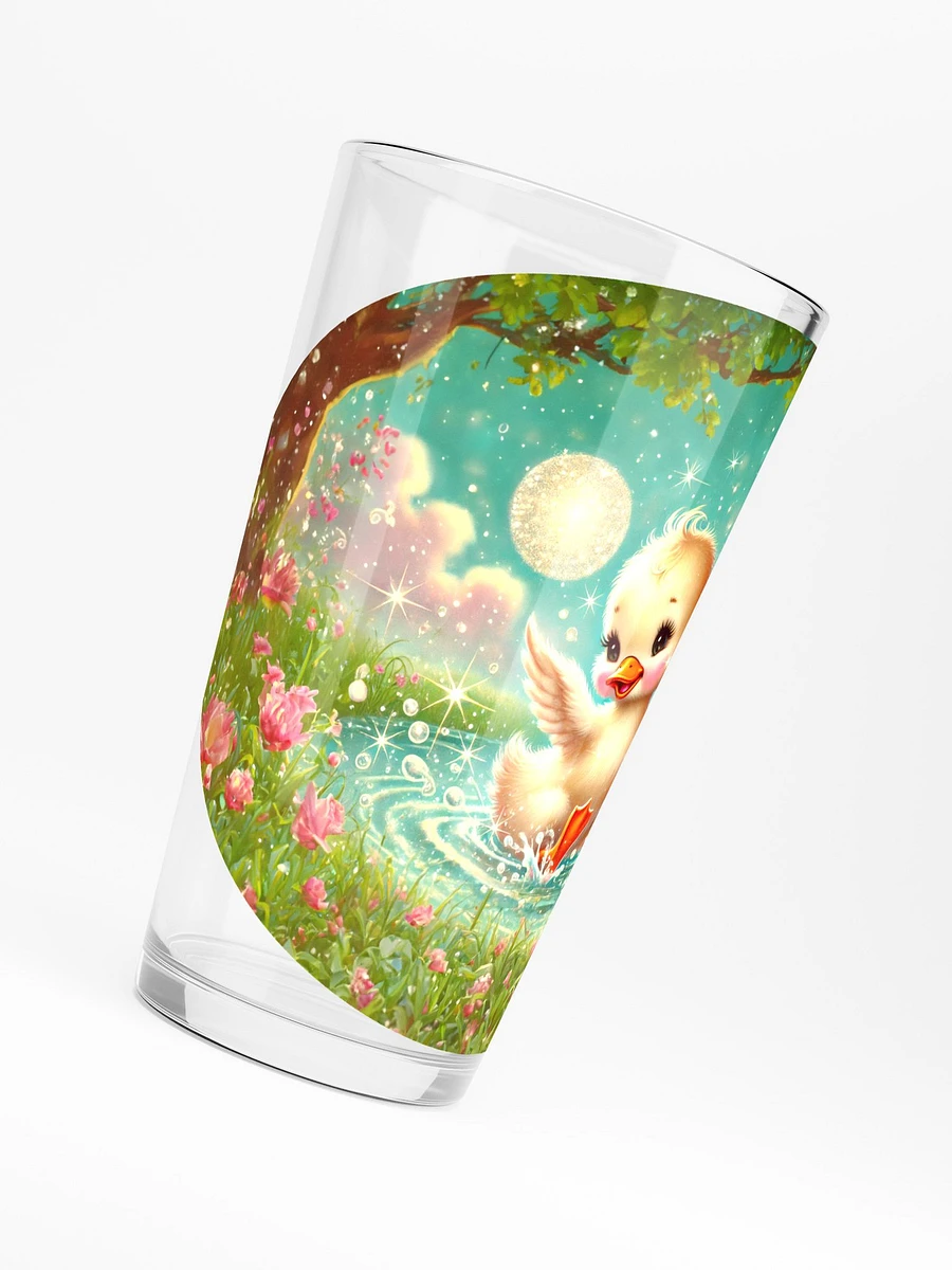 Rainbow Ducky 16 oz Glass product image (6)