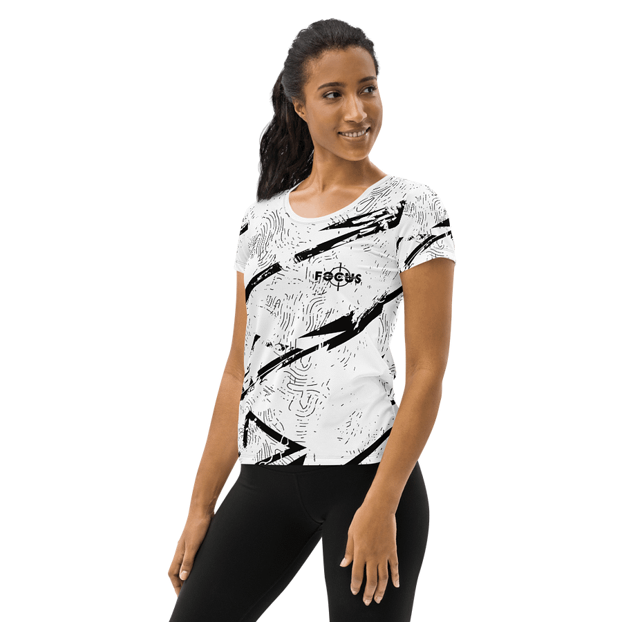 Focus - All-Over Print Women's Athletic T-Shirt product image (3)