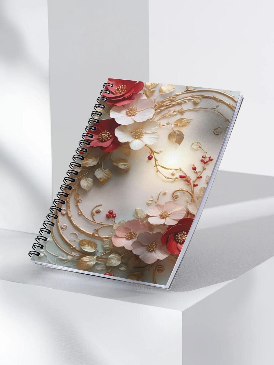 Floral Whimsy Spiral Notebook product image (3)