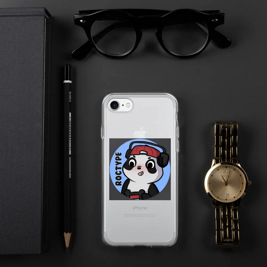 Panda IPhone Clear Case product image (329)