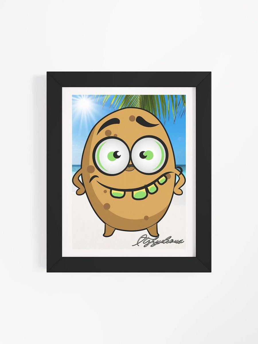 Spud-tacular Beach Getaway Framed Poster product image (4)