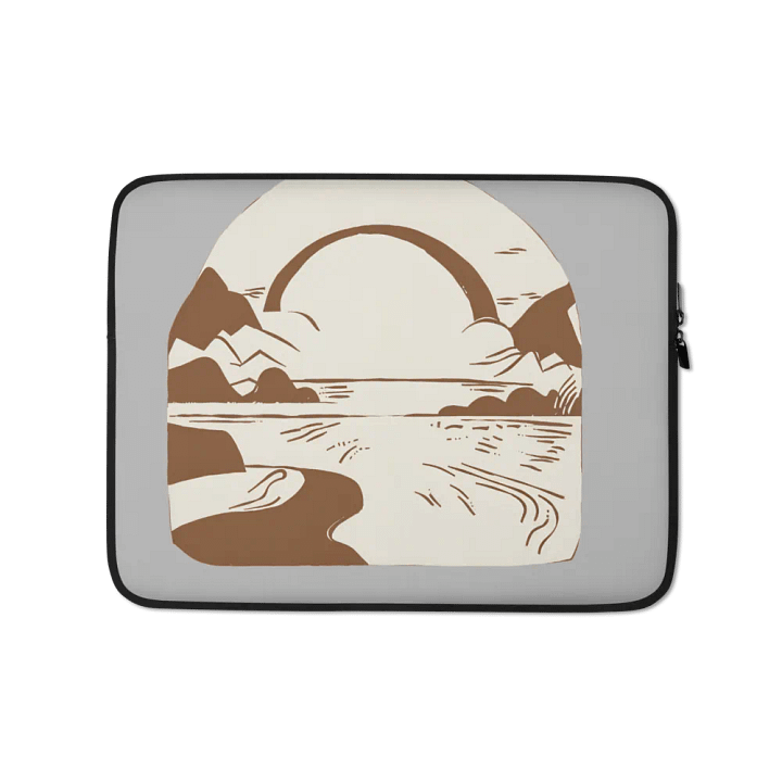 Zen Sun Laptop Sleeve product image (1)