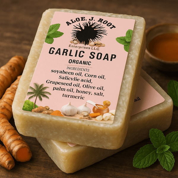 2 X Pack of Garlic Soap product image (1)