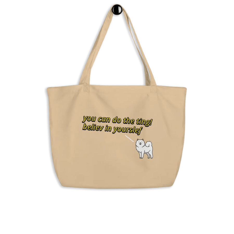 you can do the ting tote bag - 100% organic cotton product image (14)