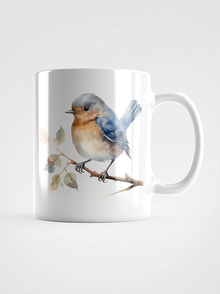 Vivid Plumage White Mug product image (1)